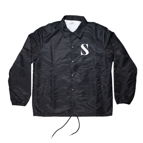 STIIIZY Coaches Windbreaker Jacket – Black