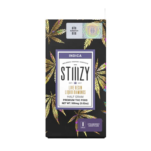 Strawberry Shortcake | 0.5 Gram – STIIIZY Premium THC Vape Pod