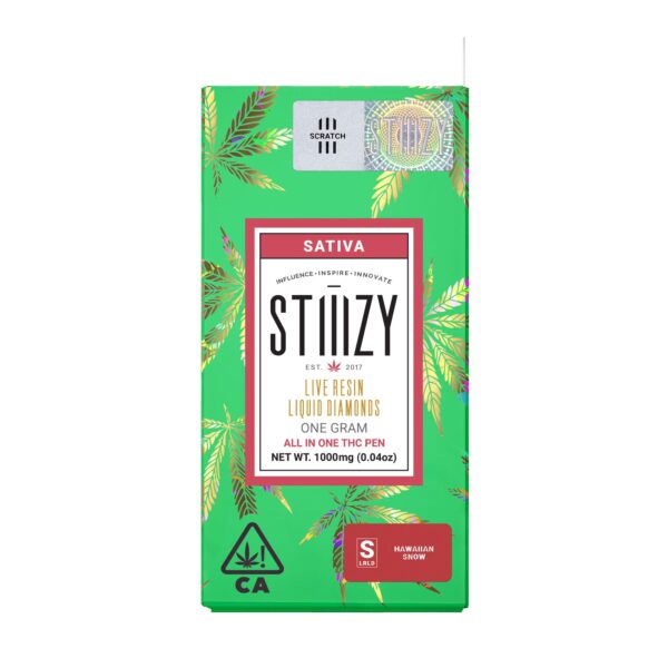 Hawaiian Snow | 1.0 Gram – STIIIZY Premium THC Vape Pod
