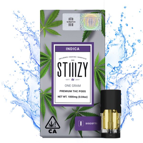 Biscotti | 1 Gram – STIIIZY Premium THC Vape Pod