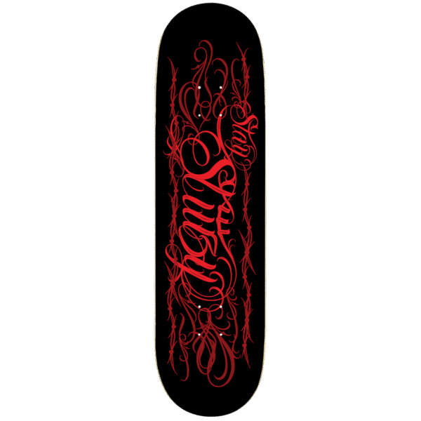 STIIIZY Red Flare Skate Deck – Ignite Your Style On and Off the Streets