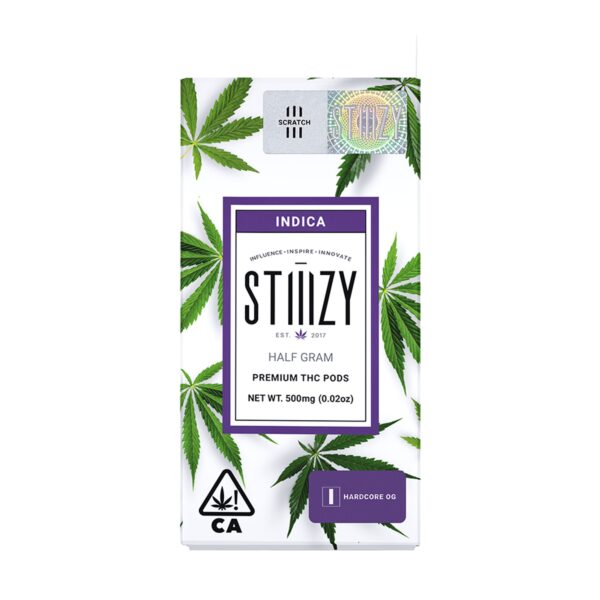 Hardcore OG | 0.5 Gram – STIIIZY Premium THC Vape Pod