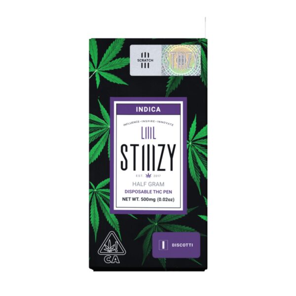 Biscotti | 0.5 Grams – STIIIZY Premium THC Vape Pod