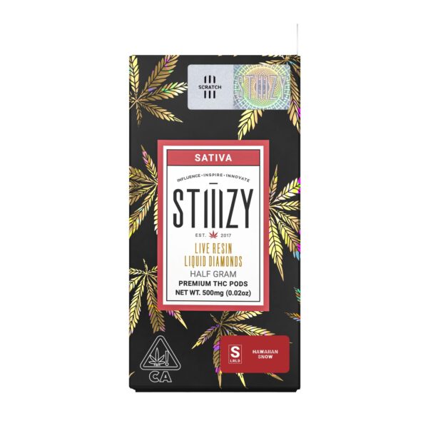 Hawaiian Snow | 0.5 Gram – STIIIZY Premium THC Vape Pod