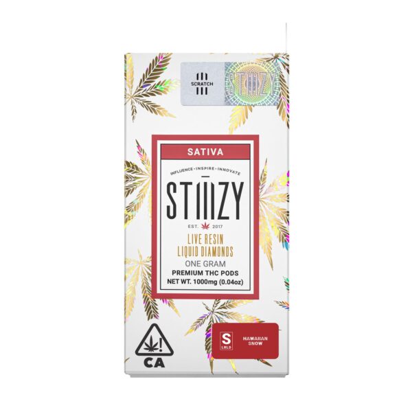 Hawaiian Snow | 1 Gram – STIIIZY Premium THC Vape Pod