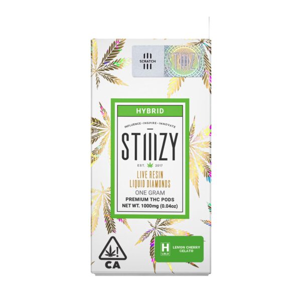 Lemon Cherry Gelato | 1 Gram – STIIIZY Premium THC Vape Pod