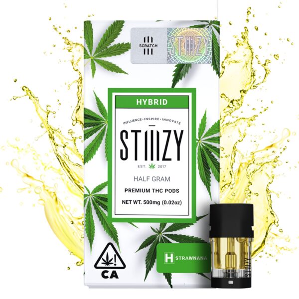 Strawnana | 0.5 Gram – STIIIZY Premium THC Vape Pod