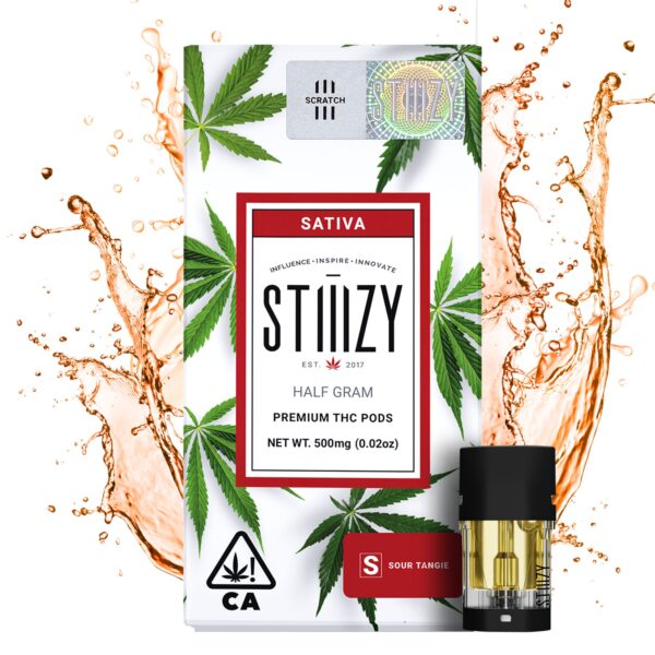 Sour Tangie | 0.5 Gram – STIIIZY Premium THC Vape Pod